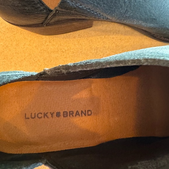 Lucky Brand Black Leather Shoes - Picture 3 of 5